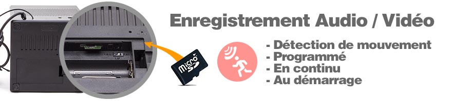 enregistrement audio video